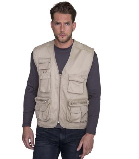 Gilet Reporter Personnalisable - Printee shirt