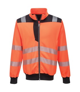 PW370 - PW3 Hi-Vis Sweatshirt Zippé